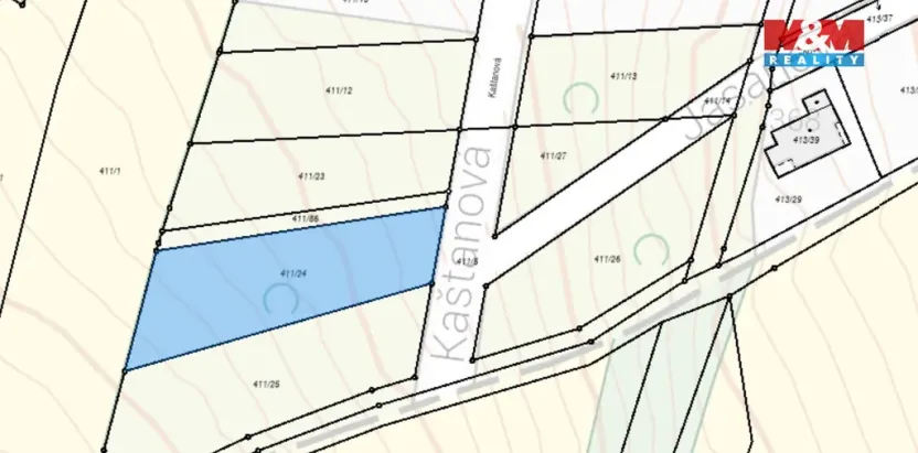 Prodej pozemku pro bydlení, Dubí - Mstišov, 1388 m2