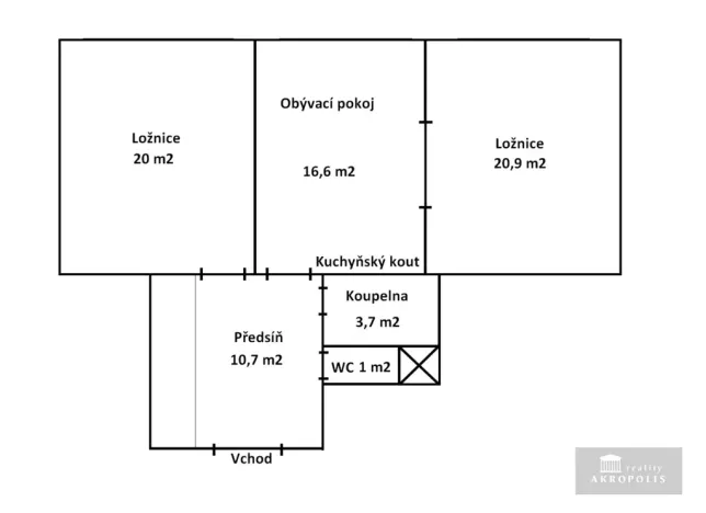 Prodej bytu 3+kk, Praha - Nové Město, Plavecká, 73 m2