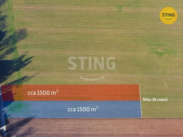 Prodej pozemku pro bydlení, Brumovice, 1553 m2