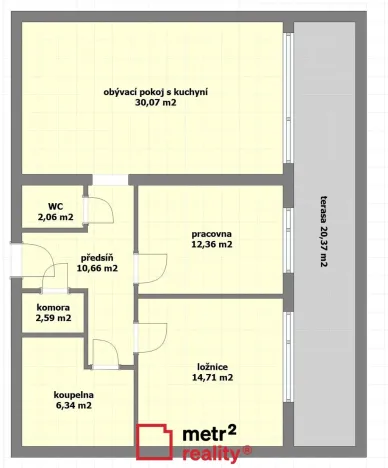 Prodej bytu 3+kk, Olomouc, Družební, 83 m2