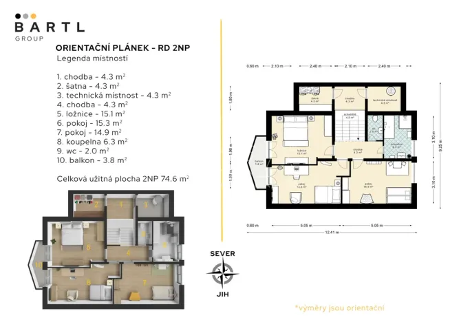 Pronájem rodinného domu, Hluboká nad Vltavou, Janáčkova, 200 m2