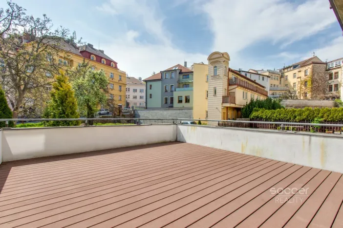 Pronájem bytu 4+kk, Praha - Břevnov, Šlikova, 120 m2