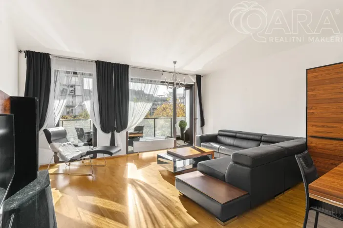 Pronájem bytu 3+kk, Praha - Michle, Baarova, 117 m2