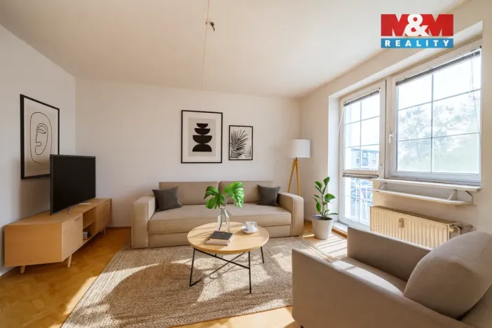 Pronájem bytu 2+kk, Mariánské Lázně - Úšovice, Kubelíkova, 47 m2