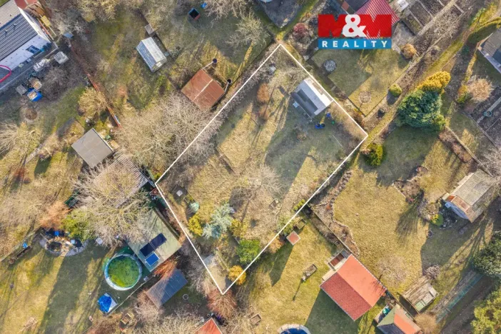 Prodej zahrady, Slaný, 387 m2