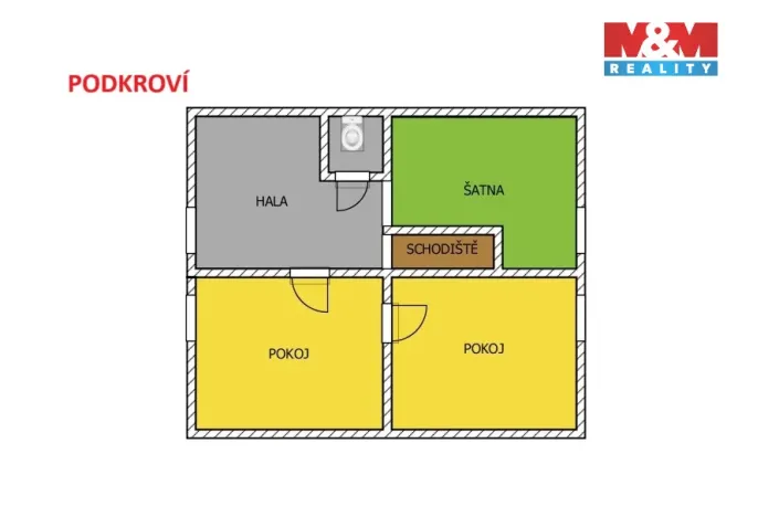 Prodej chaty, Samopše, 86 m2