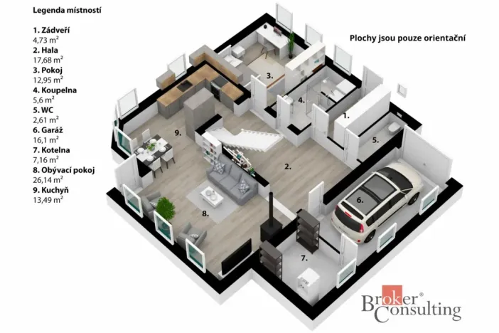 Prodej rodinného domu, Malonty - Jaroměř, 193 m2