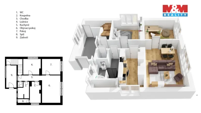 Prodej rodinného domu, Sokoleč, Švestková, 184 m2