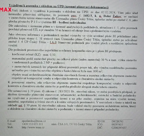 Prodej pozemku pro bydlení, Český Těšín, 2326 m2