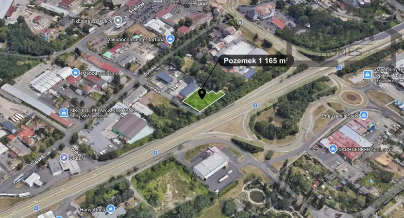 Prodej pozemku pro bydlení, Teplice, 1165 m2