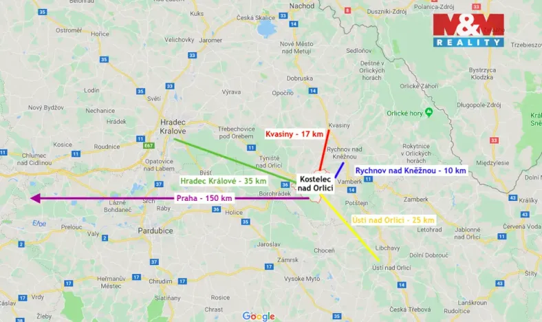 Prodej bytu 3+1, Kostelec nad Orlicí, Proškova, 71 m2