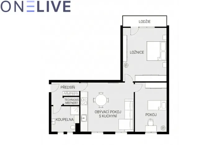 Prodej bytu 3+kk, Plzeň, Nad Přehradou, 76 m2