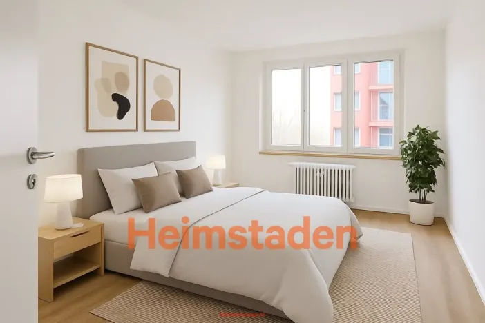 Pronájem bytu 2+1, Ostrava - Výškovice, Lumírova, 58 m2