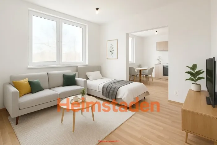 Pronájem bytu 1+kk, Karviná - Hranice, Slovenská, 31 m2