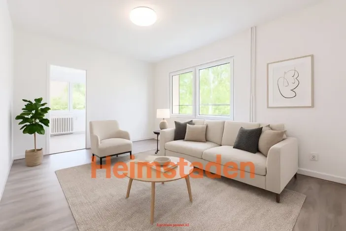 Pronájem bytu 4+1, Karviná - Hranice, Slovenská, 74 m2