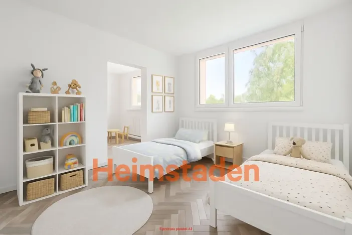 Pronájem bytu 4+1, Karviná - Hranice, Slovenská, 74 m2