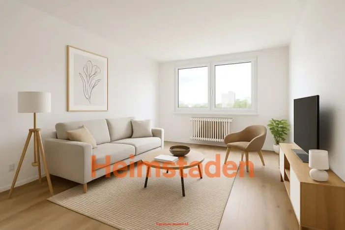 Pronájem bytu 2+1, Orlová - Lutyně, Masarykova třída, 57 m2