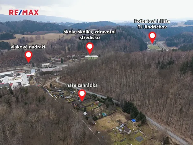 Prodej pozemku pro bydlení, Jindřichov, 1620 m2