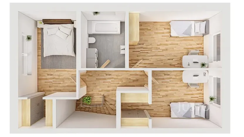 Pronájem rodinného domu, Boršov nad Vltavou, Severní, 121 m2