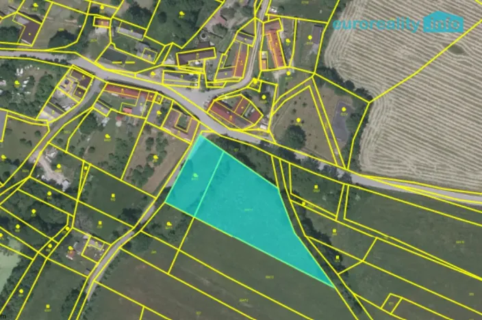 Prodej pozemku pro bydlení, Bílsko - Netonice, 4553 m2