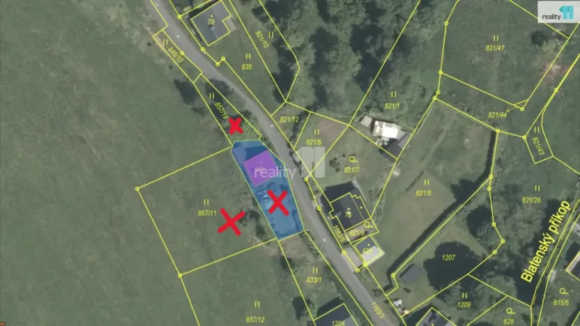 Prodej chalupy, Horní Blatná, Lesní, 1463 m2