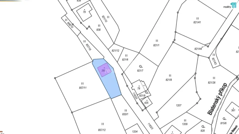 Prodej chalupy, Horní Blatná, Lesní, 1463 m2