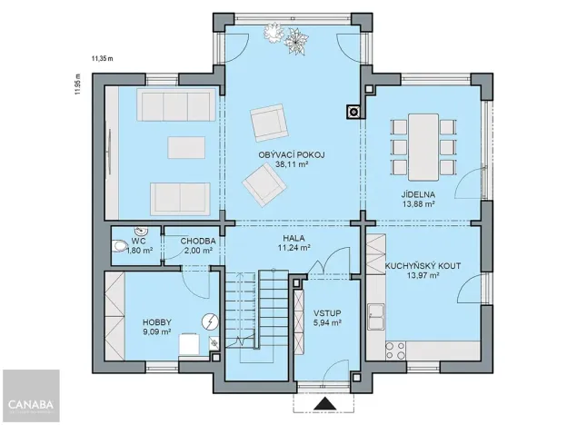 Prodej domu na klíč, Jílové u Prahy, 200 m2