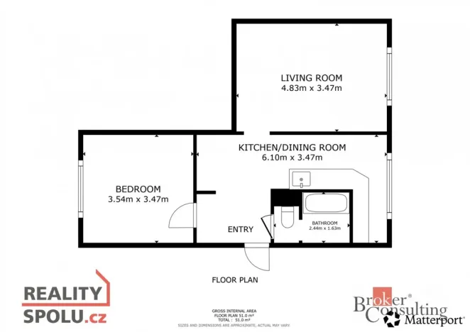 Prodej bytu 2+1, Holýšov, Pod Makovým vrchem, 49 m2