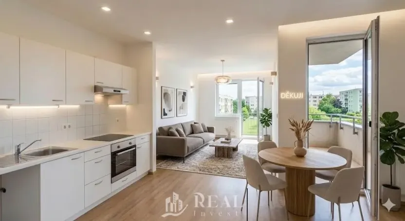 Pronájem bytu 1+1, Jirkov, Generála Svobody, 42 m2