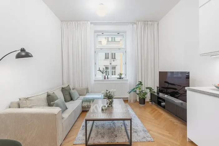 Prodej bytu 2+kk, Praha - Žižkov, Bořivojova, 51 m2