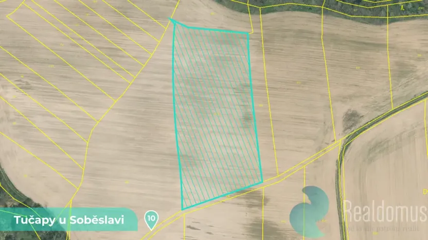 Prodej podílu 1/8 louky, Tučapy, 11561 m2