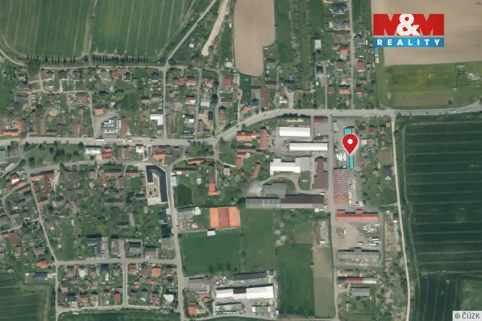 Pronájem skladu, Dražice, 822 m2