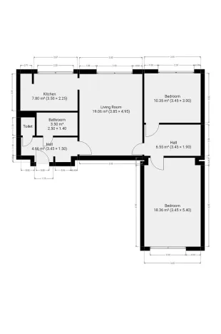Pronájem bytu 3+1, Praha - Vršovice, Arménská, 73 m2