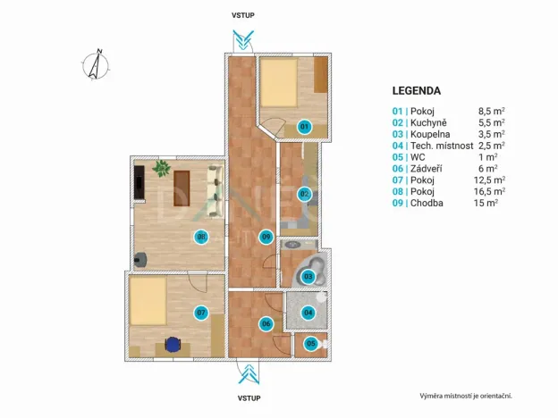 Prodej rodinného domu, Žeraviny, 73 m2