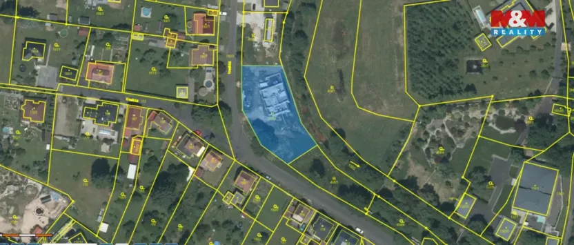 Prodej pozemku pro bydlení, Lomnice, Kraslická, 1639 m2