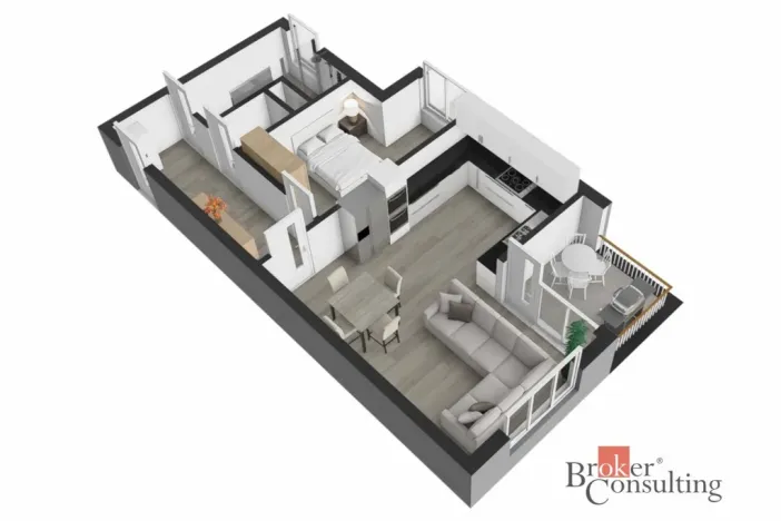 Pronájem bytu 2+kk, Hradec Králové - Třebeš, Pod Svahem, 64 m2