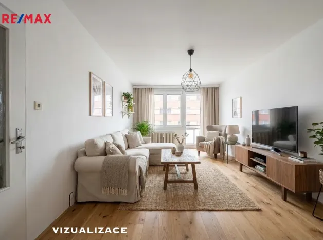 Prodej bytu 2+1, Veselí nad Lužnicí - Veselí nad Lužnicí I, Pod Markem, 63 m2