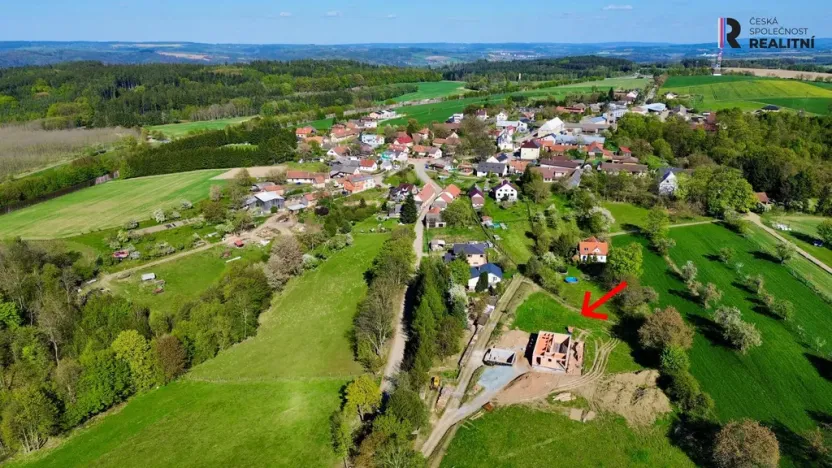 Prodej pozemku pro bydlení, Psáře, 1251 m2