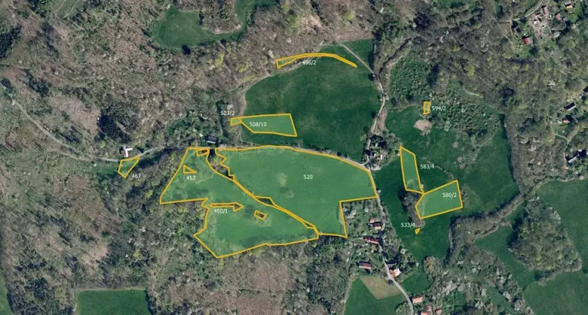 Prodej louky, Úštěk, 384290 m2