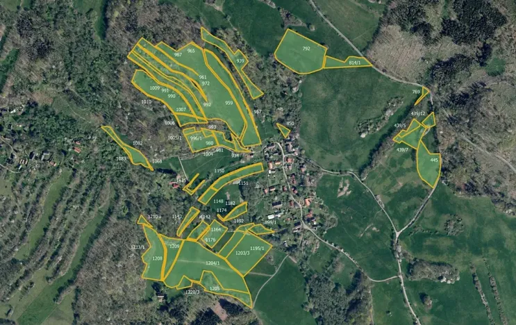 Prodej louky, Úštěk, 184957 m2