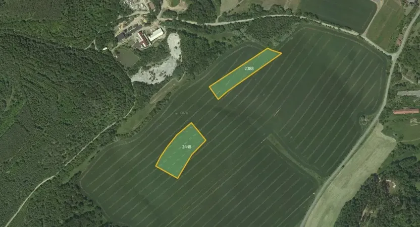 Prodej pole, Březina, 28824 m2