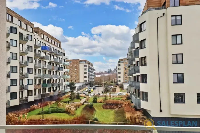 Prodej bytu 2+kk, Praha - Hlubočepy, náměstí Olgy Scheinpflugové, 58 m2
