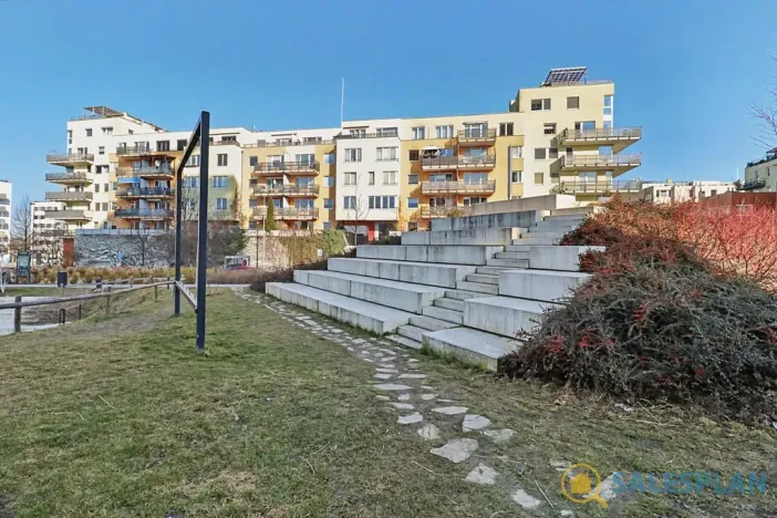 Prodej bytu 2+kk, Praha - Hlubočepy, náměstí Olgy Scheinpflugové, 58 m2