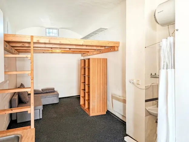 Pronájem atypického bytu, Pardubice, Jana Palacha, 19 m2