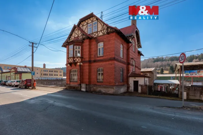 Prodej rodinného domu, Kraslice, B. Smetany, 710 m2