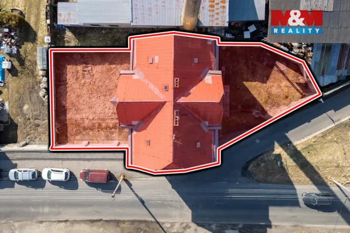 Prodej rodinného domu, Kraslice, B. Smetany, 710 m2