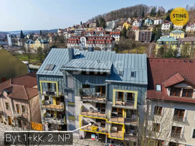 Prodej bytu 1+kk, Luhačovice, Dr. Veselého, 40 m2