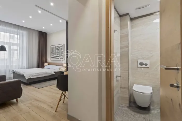 Prodej atypického bytu, Praha - Vinohrady, Mánesova, 45 m2