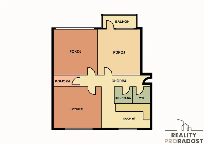 Prodej bytu 3+1, Ostrava, Dr. Martínka, 73 m2