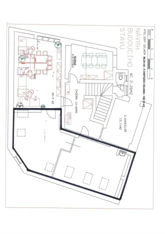 Pronájem kanceláře, Ústí nad Labem - Klíše, Masarykova, 63 m2